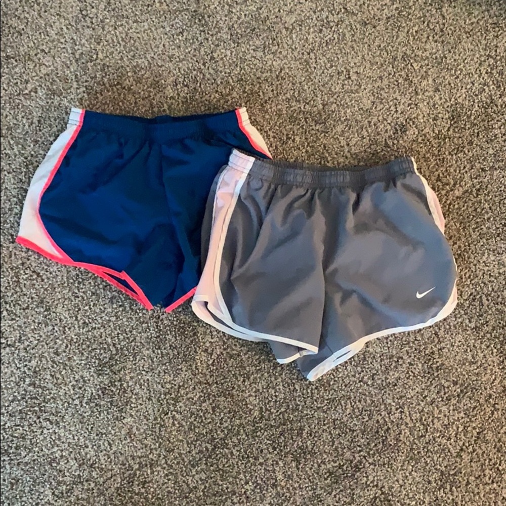 Kids Large/medium Nike shorts 2 pairs